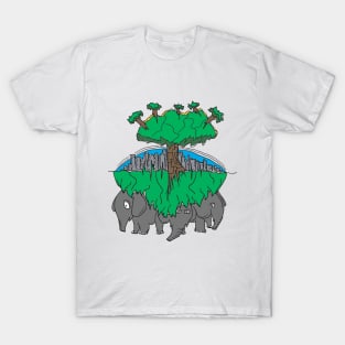 Tree Earth Elephant T-Shirt